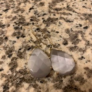 Kendra Scott Grey Earrings